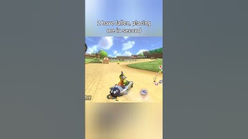 A Blue Shell Finish. Mario Kart 8 Deluxe #mariokart #shorts