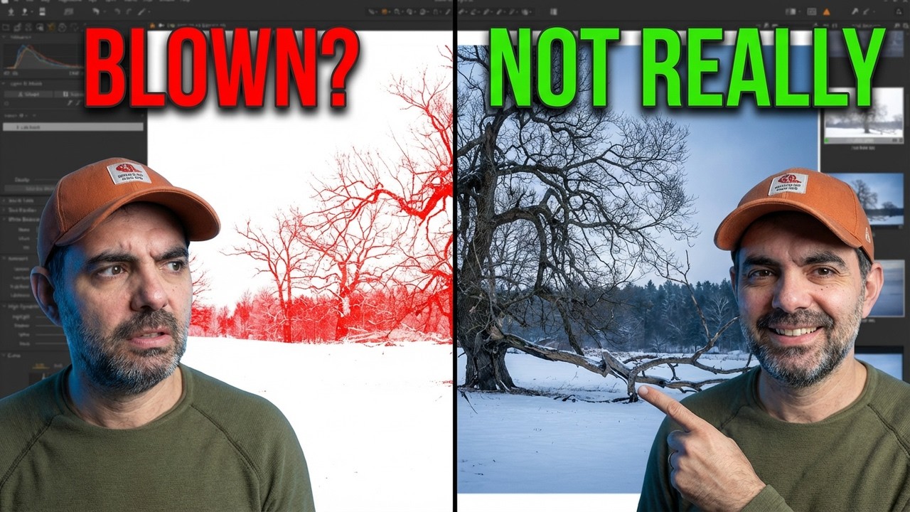 Ваша камера обманывает вас насчет пересвеченных участков изображения.