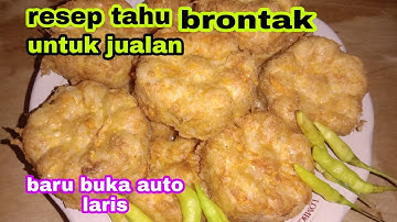 Thumbnail of Resep tahu brontak untuk jualan_baru buka aja auto laris manis_jajanan 2000an