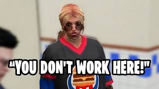Ragebaiting Burgershot Employees in GTA RP
