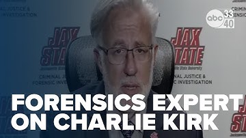 JSU Forensics expert shares insight on Charlie Kirk shooting