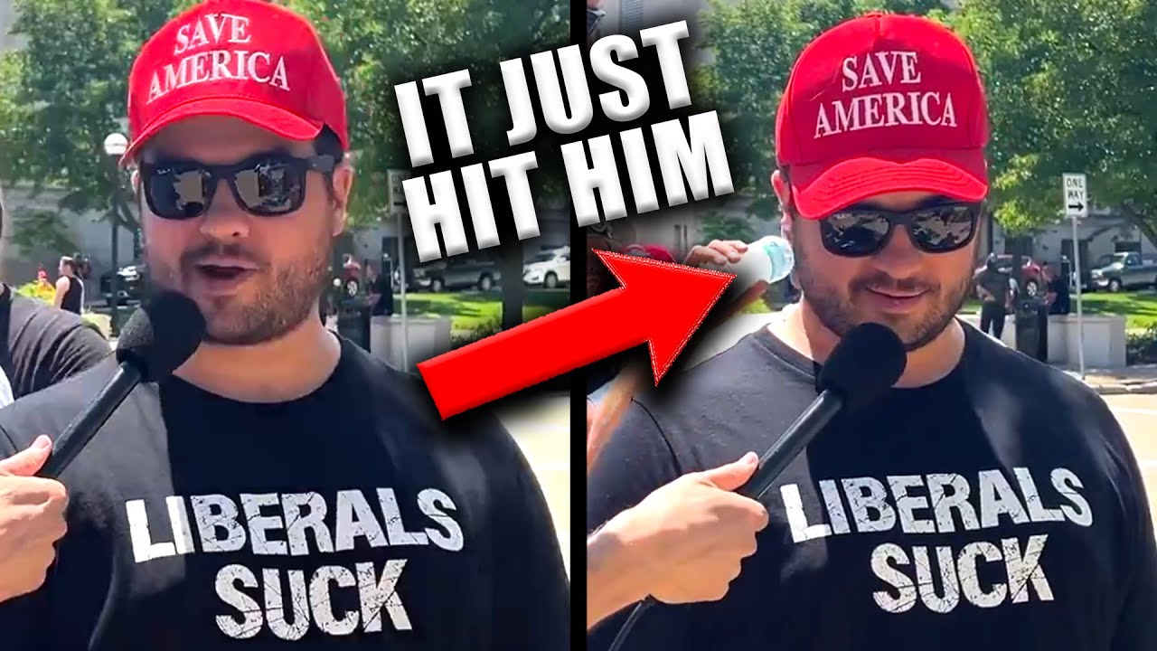 MAGA Man Realizes His Own Hypocrisy In Real-Time