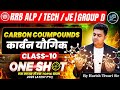 RRB ALP | Technician | JE | Group D | Carbon Compounds | Class 10 Science | Harish Tiwari Sir