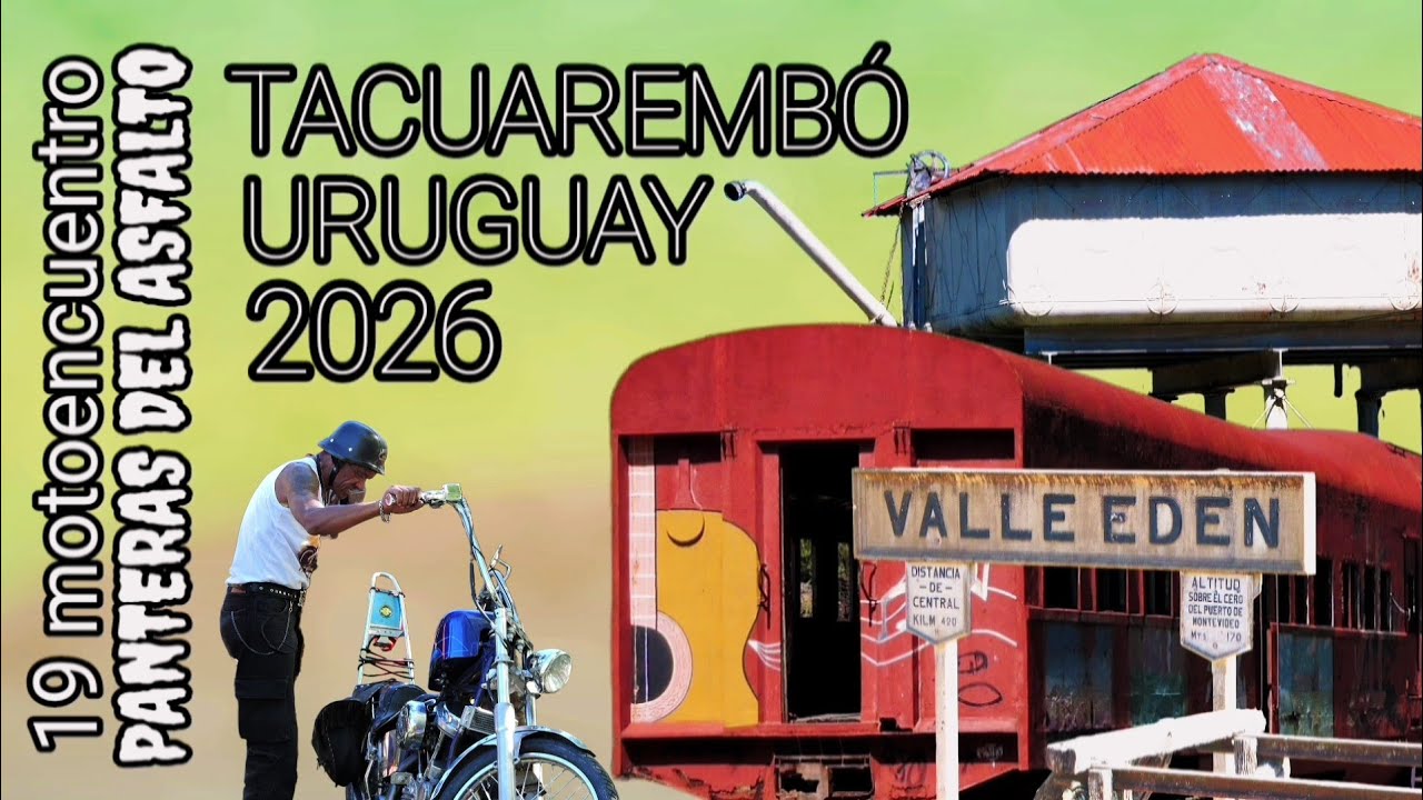 🇺🇾 PANTERAS DEL ASFALTO - VALLE EDÉN TACUAREMBÓ - MOTOENCUENTRO.