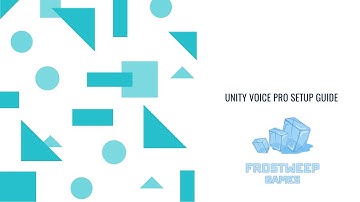Voice Pro (WebGL Chat) asset setup guide in Unity game engine