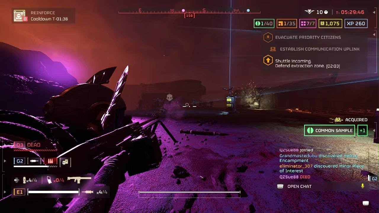 Helldivers 2 Super Helldive Illuminate Extraction - YouTube