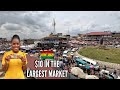 Spend 10 with me at the largest market in west africa  living in ghana