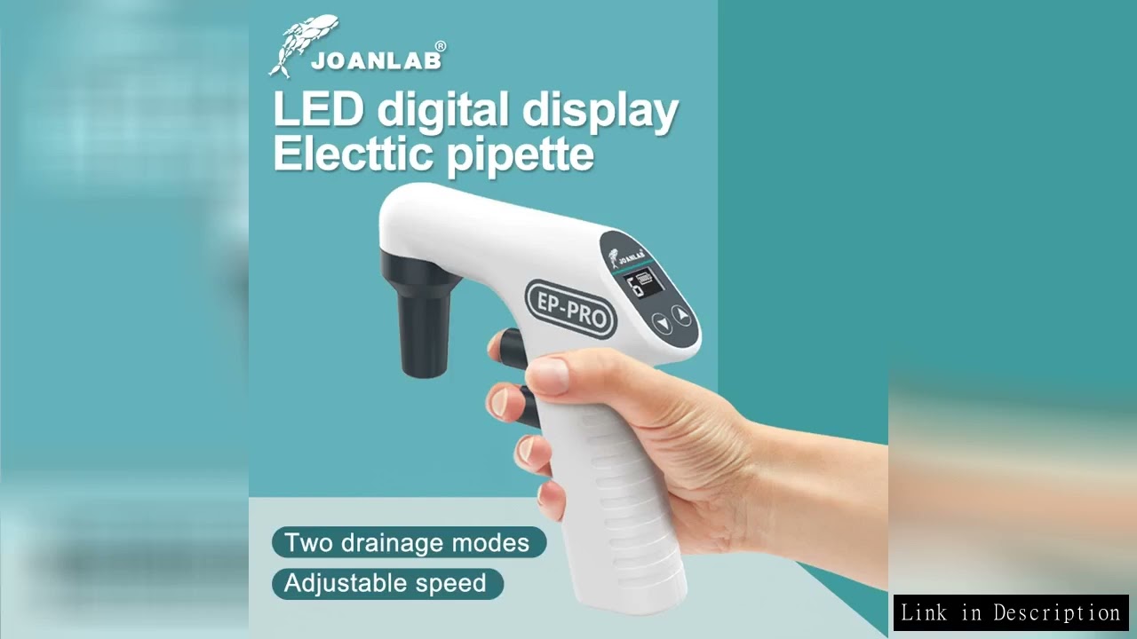 JOANLAB Laboratory Pipette Controller Automatic Pipette Laboratory Equipment Electronic Pipette Pump