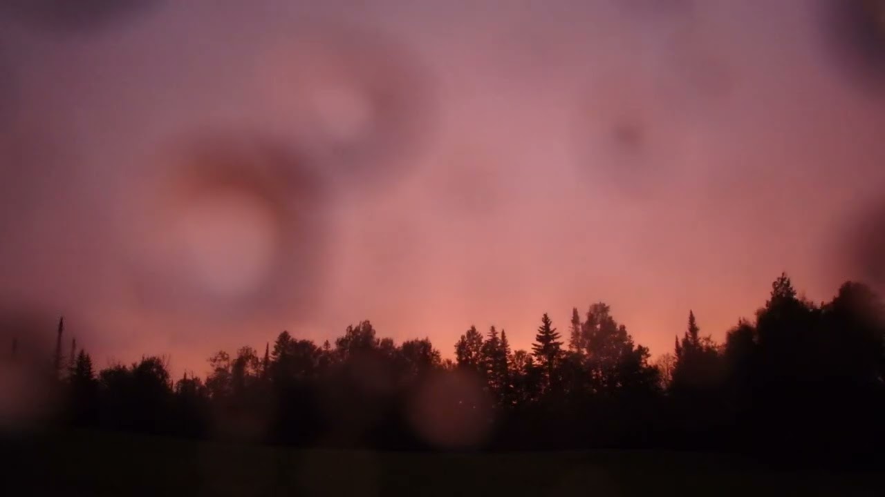 Morgan, VT - Wicked Thunderstorm with Rolling Clouds - Time Lapse 7/13/2023