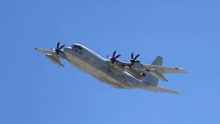 KC-130 J on the Sidewinder Low Level at Point Delta