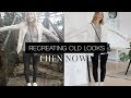 10 basic looks I wore then and would wear now | Re-creating old looks