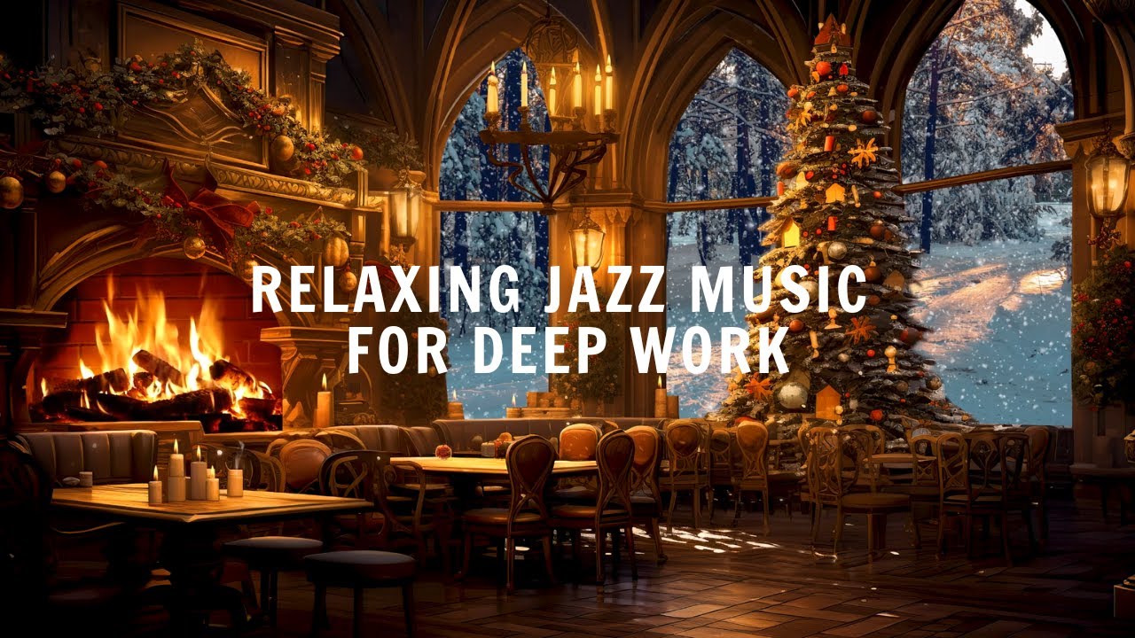|Jazz Cafe Music| Smooth Jazz Piano BGM For Relax & Focus To Deep Work
