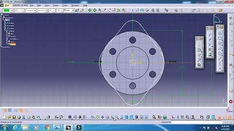 catia tutorials | catia part design exercise 2 |cadtech mahi