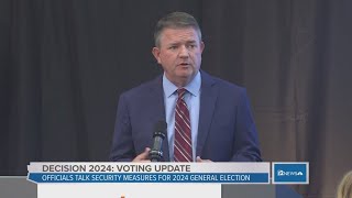 Maricopa County officials talk security measures during 2024 General Election