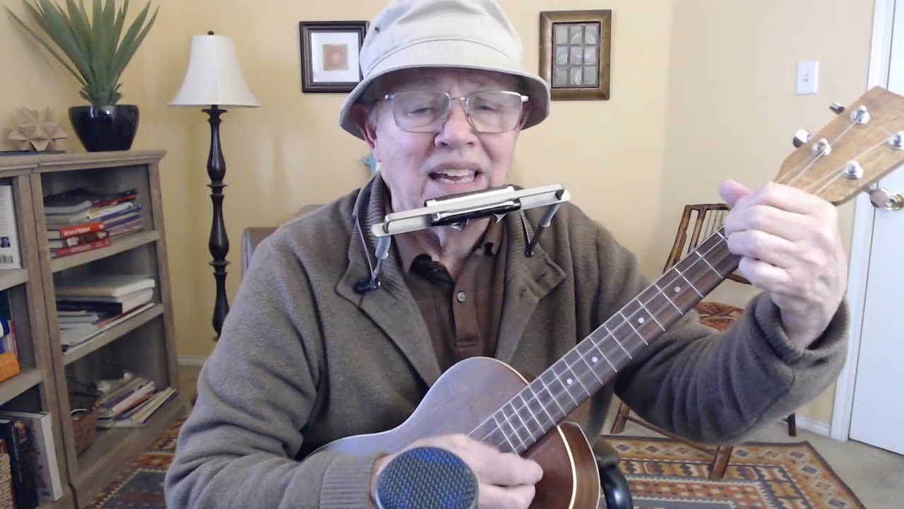 Shadow on the Throne -- Wailin' Heino -  (An Anti-Trump Blues) -- Baritone Uke & Harmonica Cover
