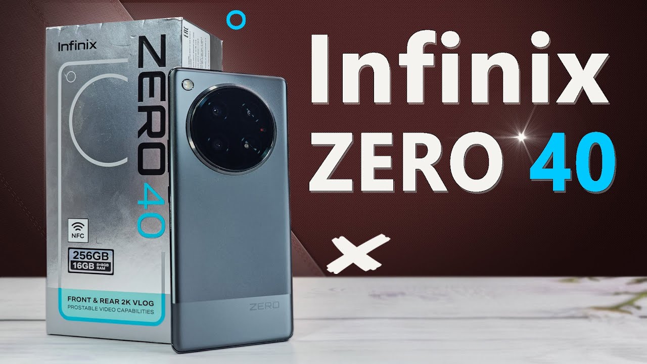Infinix Zero 40 | первый смартфон с новым НАРОДНЫМ процессором - полноценный обзор на русском
