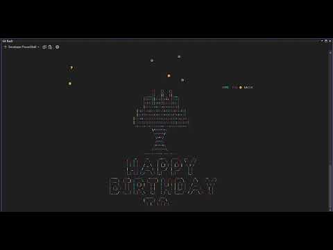 Python Tutorial for HAPPY BIRTHDAY | Wishing someone special in a special way