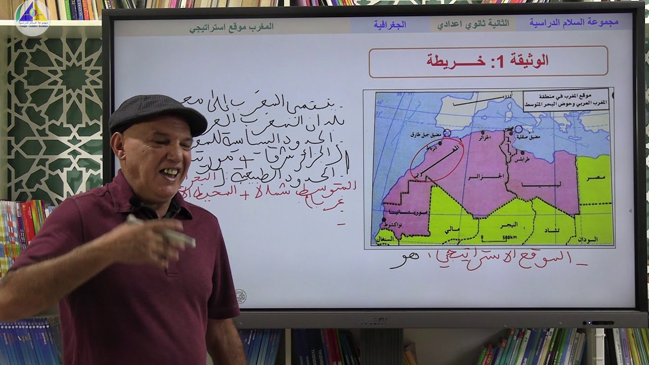 الجغرافيا | (المغرب موقع استراتيجي 