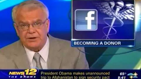 Debra Kramer, RN, on News 12 Bronx: Facebook Organ...
