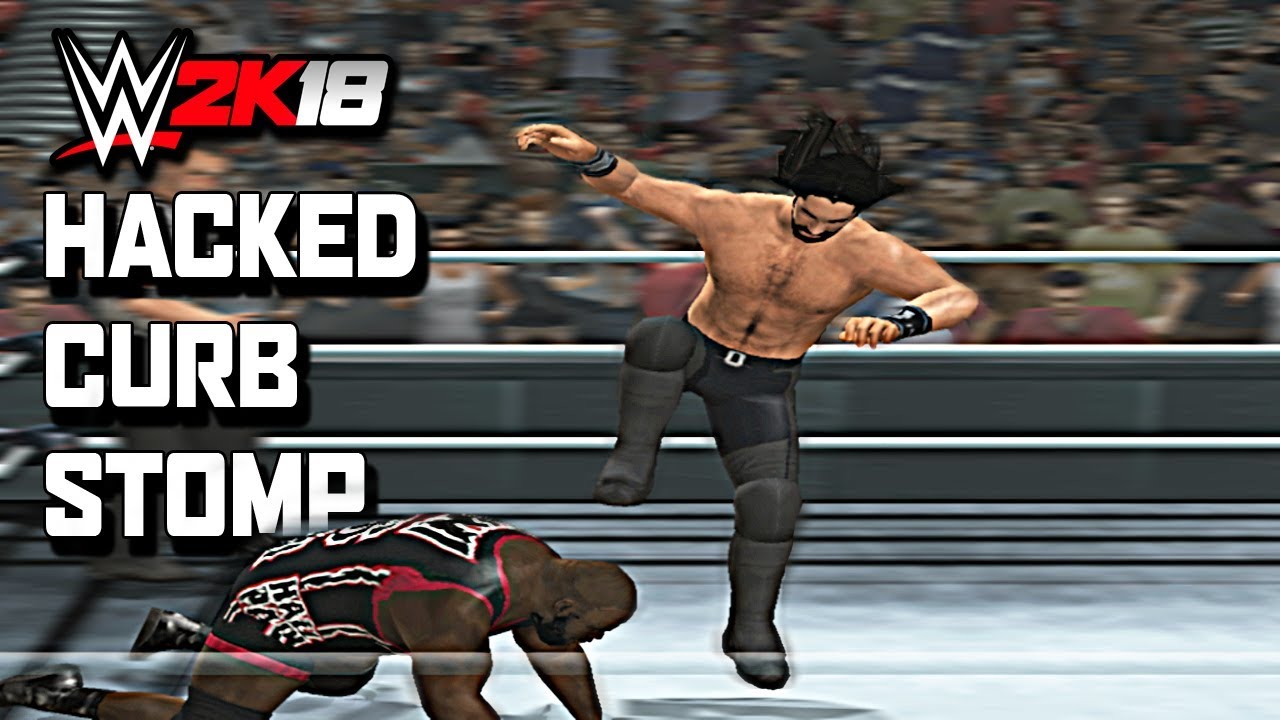 WWE 2K18 PS2 Hacked Moves Curb Stomp , Superman Punch And More