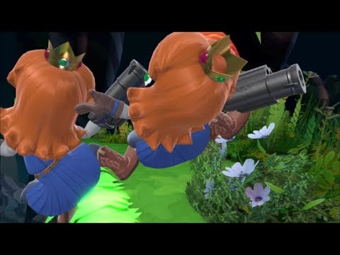 スマブラSP　射撃Mii　Z軸バグ手前やられ鑑賞1
