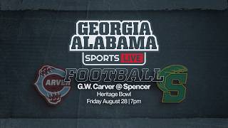 Full GASL Football Broadcast: Carver vs. Spencer Heritage Bowl Update