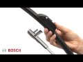 Установка щеток стеклоочистителя Bosch, с креплением Side Pin