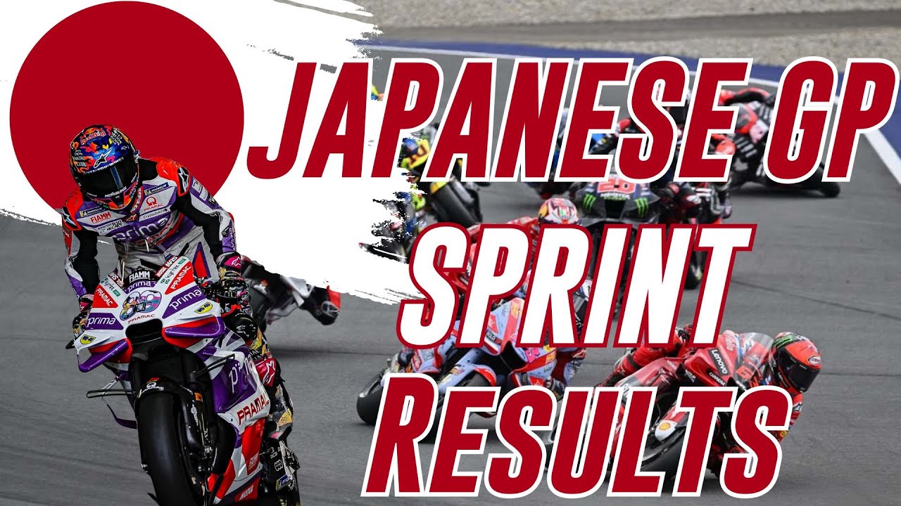 Japanese GP Sprint Race Results Motogp News 2023