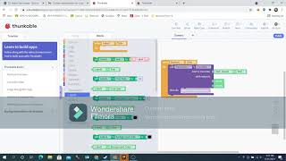 making a translator app with thunkable