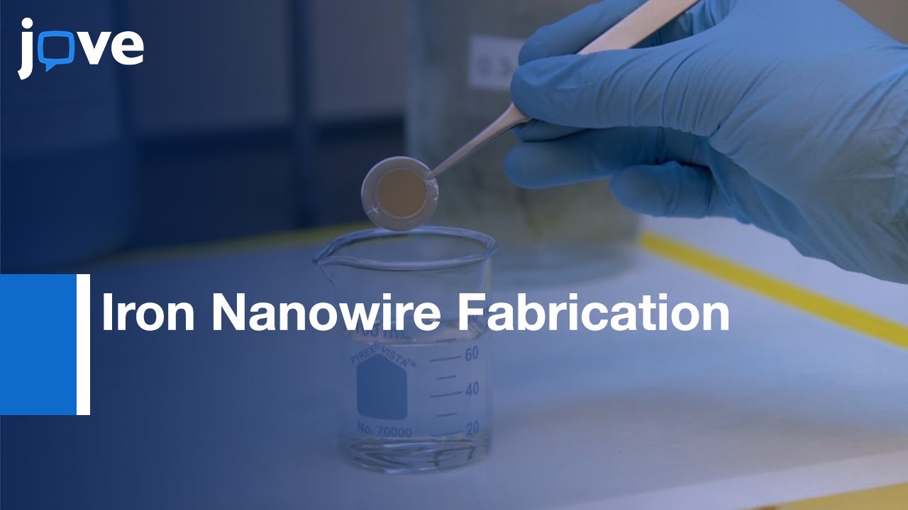 Iron Nanowire Fabrication By Nano-Porous Anodized Aluminum & Characterization l Protocol Preview