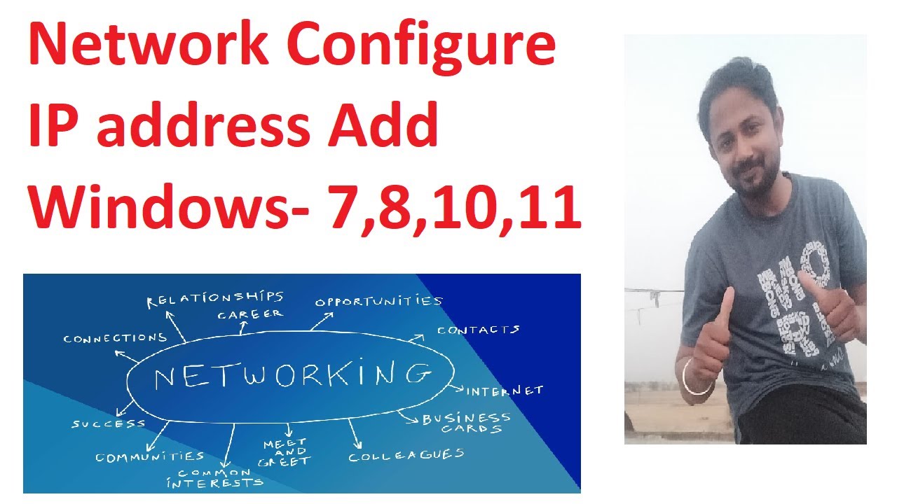 Add IP address network configuration - YouTube