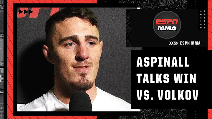 Tom Aspinall revient sur sa victoire face à Alexander Volkov et critique Tai Tuivasa à l'#UFCLond...
