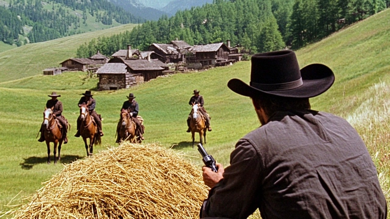 Old Western Movie | The bounty hunter and the bandit join forces to rescue the kidnapped girl