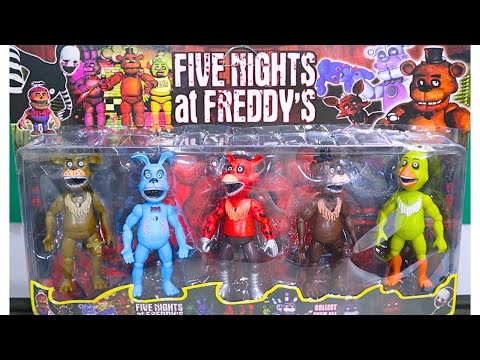 Personagens Bonecos Five Nights At Freddy