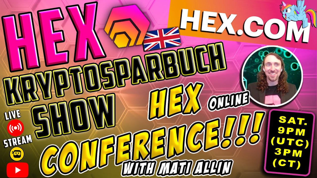 HEX CONFERENCE UPCOMING - KRYPTOSPARBUCH International - Interview with MatiAllin