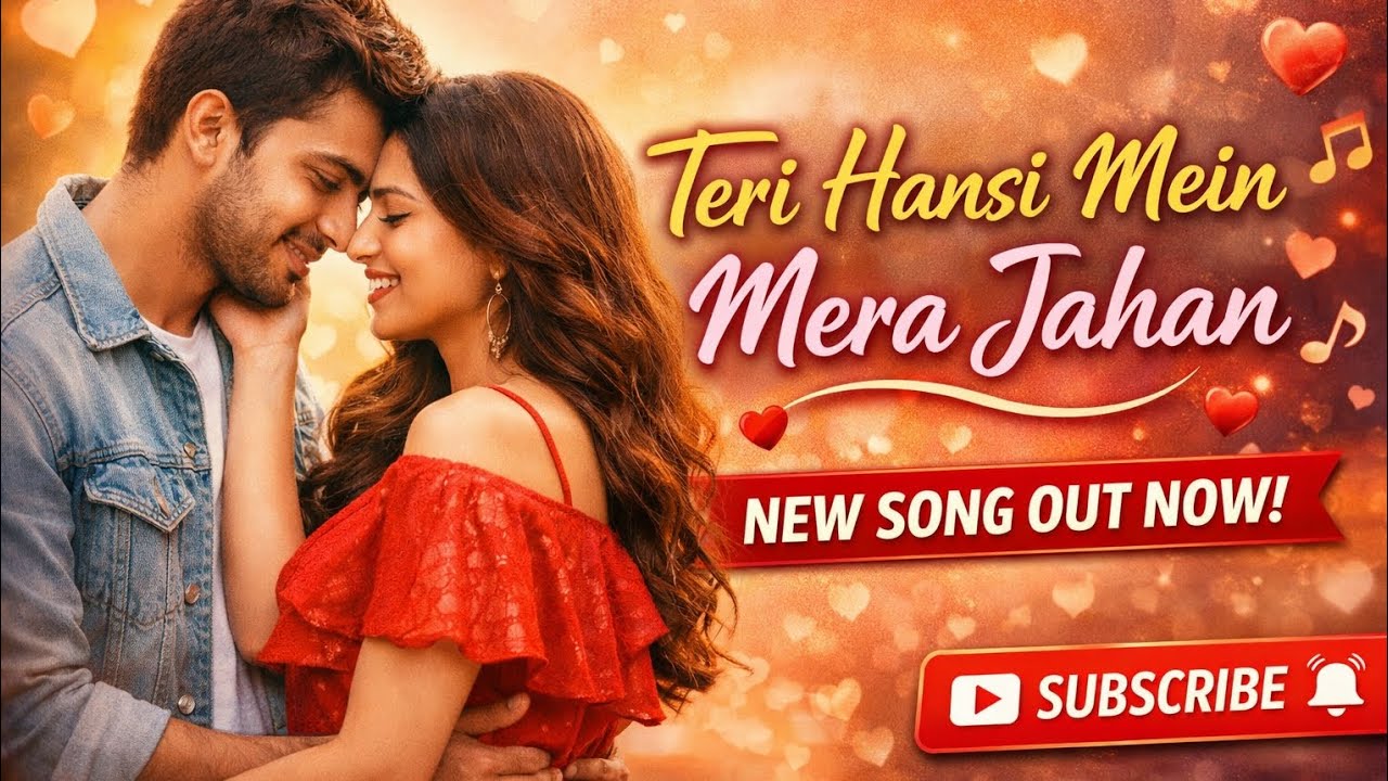 Teri Hansi Mein Mera Jahan | New Hindi Romantic Song 2026 | Love Song | Latest Hindi Song #newsong 