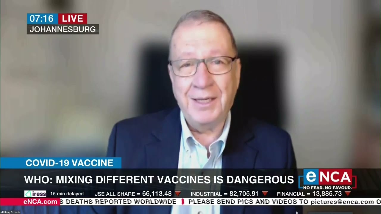 WHO concerned about mixing and matching vaccines