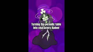Making the periodic table into characters! #originacharacter #charactercreation #youngartist