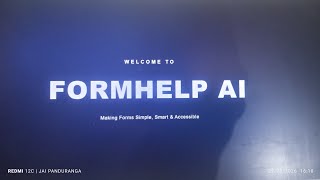 FormHelp AI – AI-Powered Multilingual Form Assistant | PixelForge AI Hackathon 2026