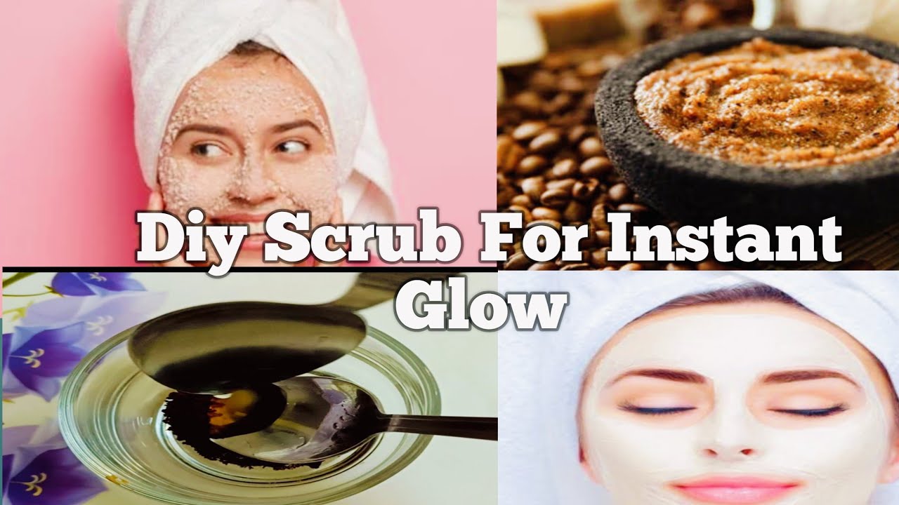 Diy Scrub For Instant Glow | Coffee Face Scrub For Glowing Skin | Skincare