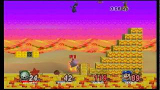 SSBB Hack: sandopolis zone act 1 and 2.