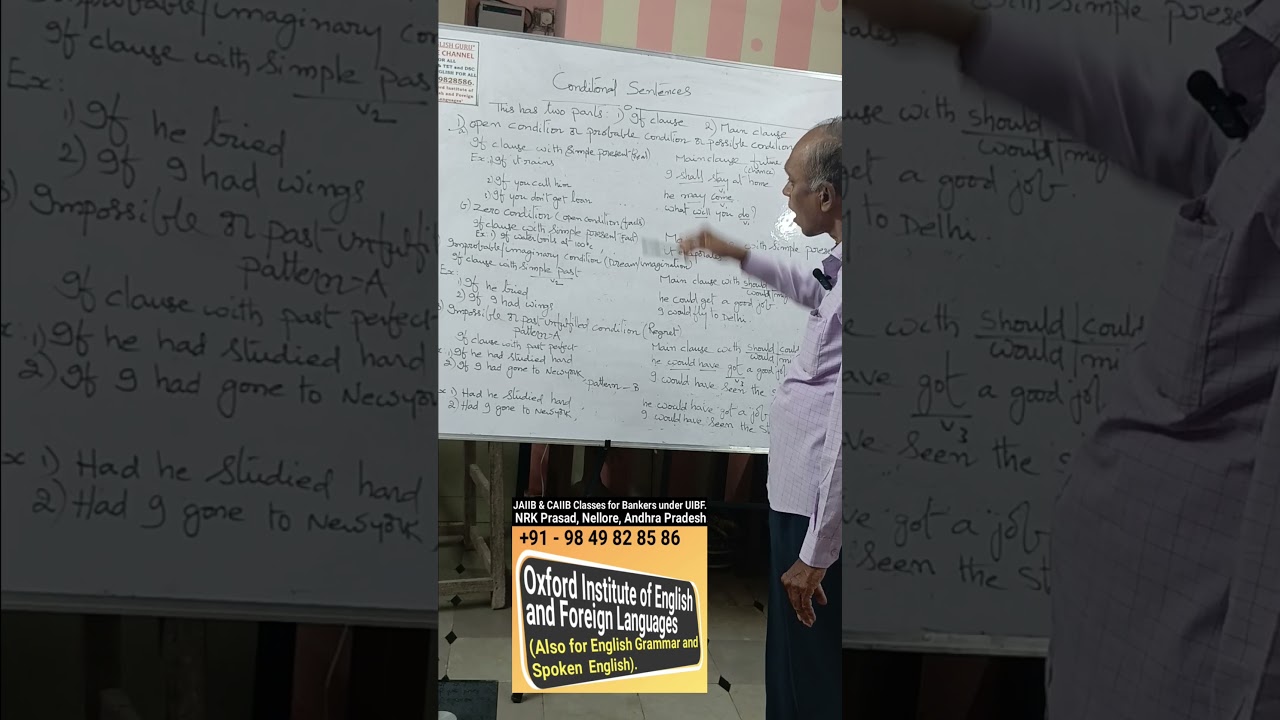 A Glimpse of Conditional Sentences