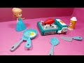 3 minutes satisfying with unboxing cute doll kitchen set #toy #kidstoys #asmar