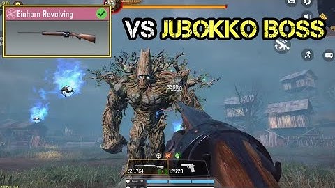 Einhorn Revolving vs Jubokko Zombie Boss in COD Mobile | Call of Duty Mobile