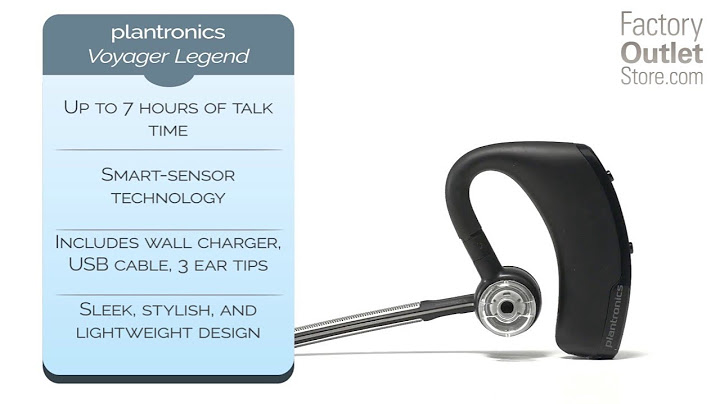 Đánh giá tai nghe plantronics voyager legend