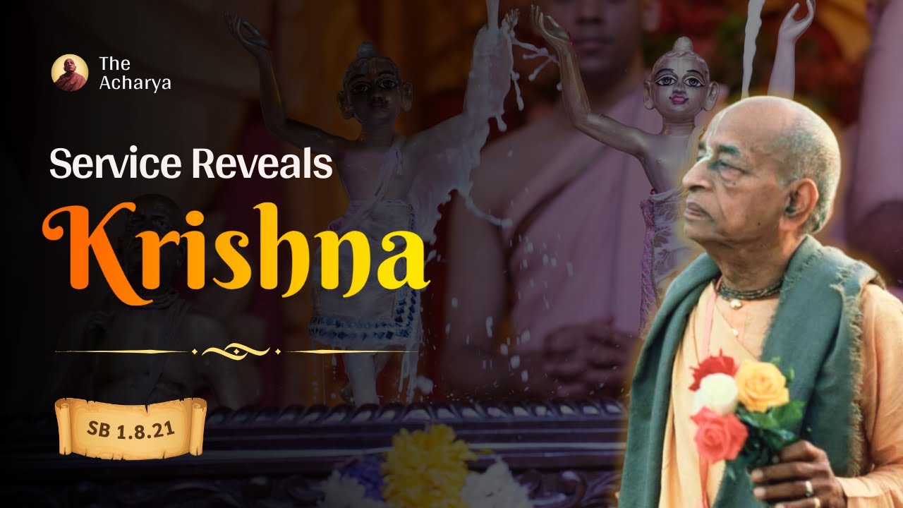 Service Reveals Krishna | SB 1.8.21 | New York, US | Srila Prabhupada