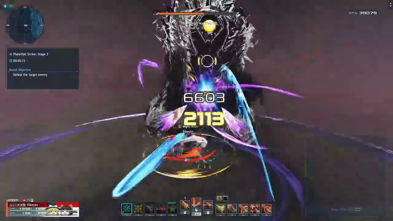 [PSO2:NGS] 星崩の猛攻 Planet Fall Strike Stage 2 High Max Vang Bo/Sl/A 