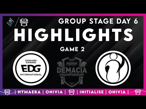 EDG vs IG Highlights Game 2 | Demacia Cup 2025 | EDward Gaming vs Invictus Gaming by Onivia