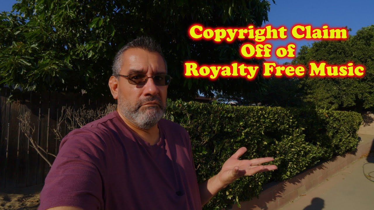 Copyright Claim on Royalty Free Music 2025