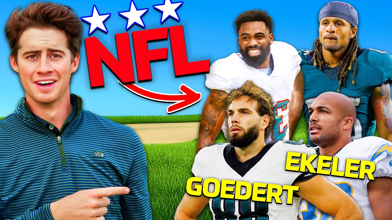 Good Good Plays with NFL Super Stars